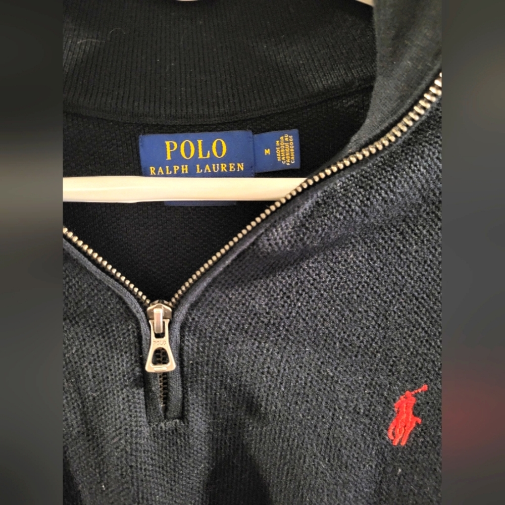 Polo by Ralph Lauren Men's 1/4 zip sweater